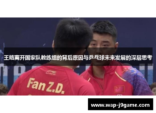王皓离开国家队教练组的背后原因与乒乓球未来发展的深层思考